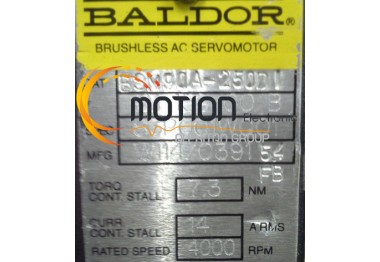 BALDOR BSM90A-250DI MOTOR